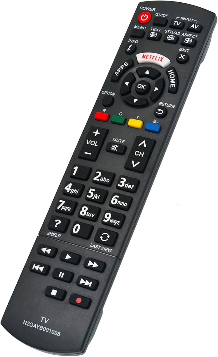Replacement Remote fit for Panasonic Viera LED TV TH-50CX700A - Image 3