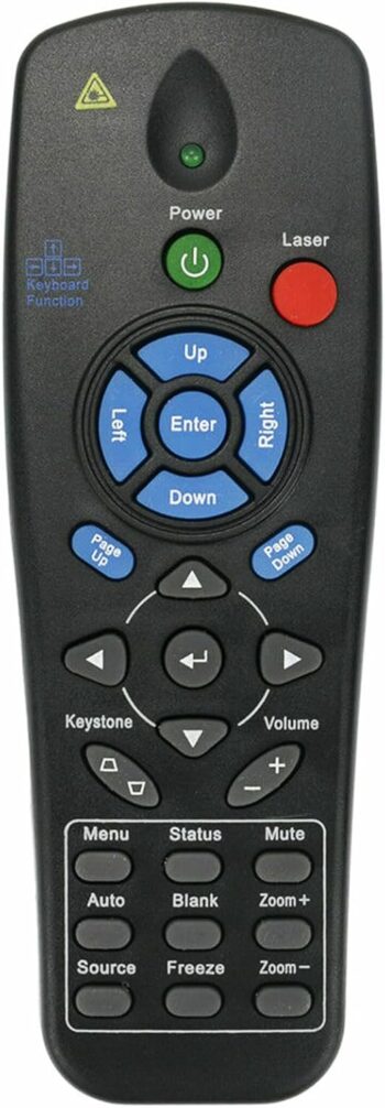 Replacement Remote Control for Vivitek Projector D7 D8 D9 Series Projector