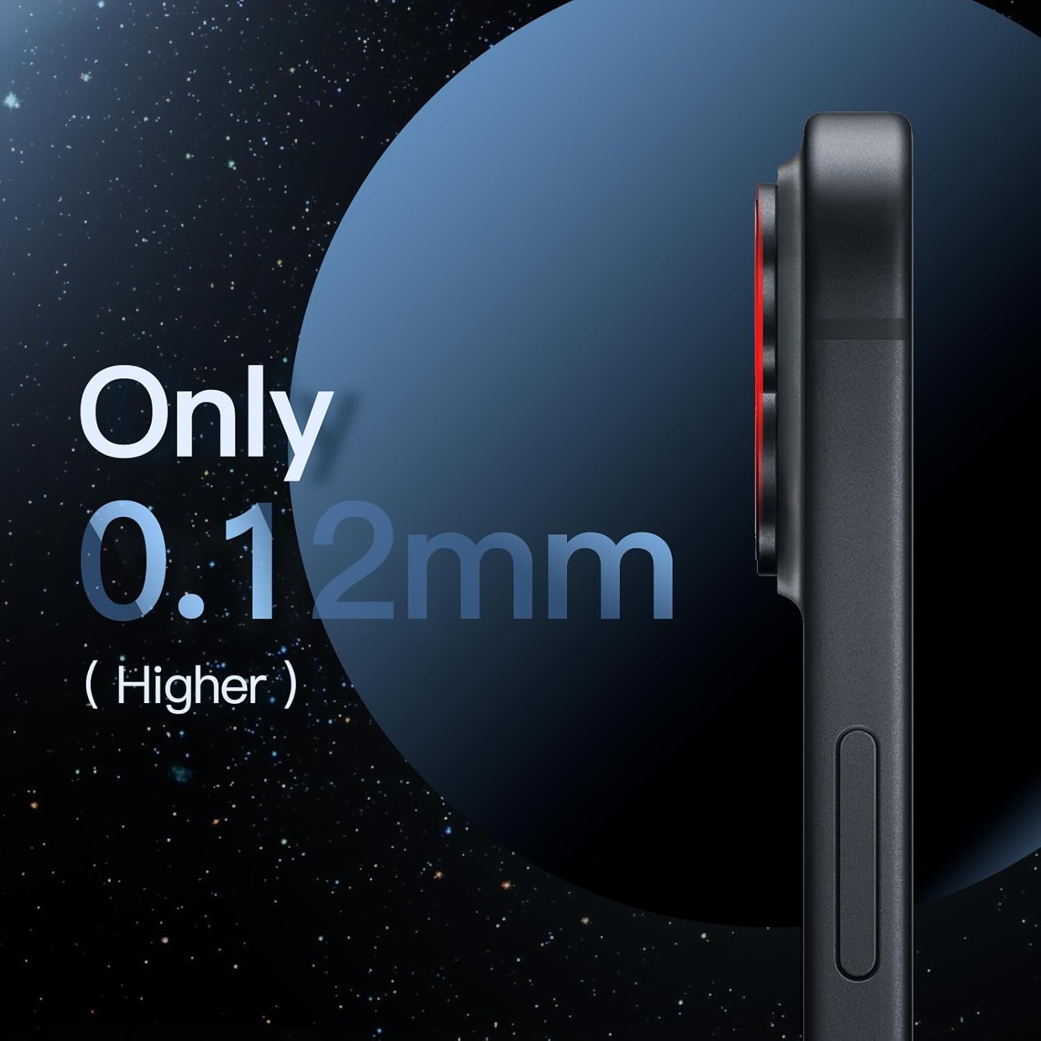 9H Camera Lens Protector for iPhone 15 6.1" and iPhone 15 Plus 6.7" (Midnight) - Image 5