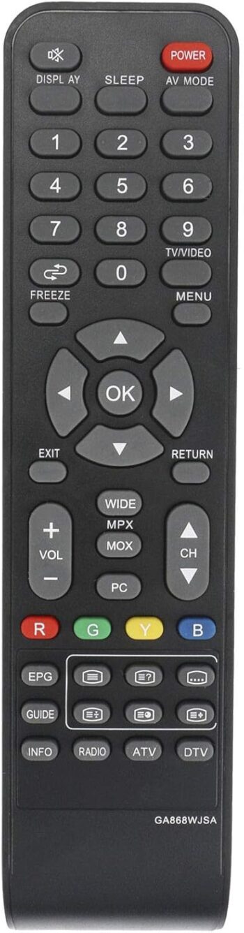 New GA868WJSA Replacement Remote Control fit for SHARP LCD TV LC-19LE520X