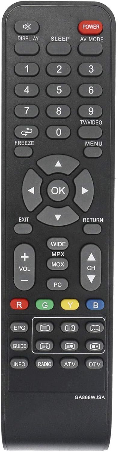 New GA868WJSA Replacement Remote Control fit for SHARP LCD TV LC-19LE520X