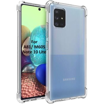 Samsung Note 10 Lite TPU Four Corners Transparent Protective Case