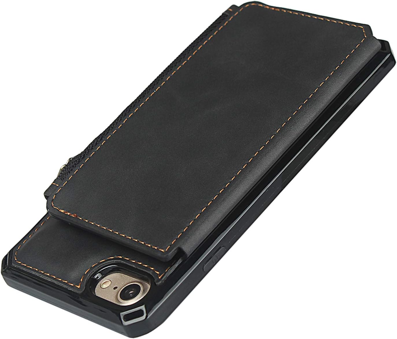 iPhone 6/7/8,(RFID Blocking), Leather Waller Kickstand Case - Image 6