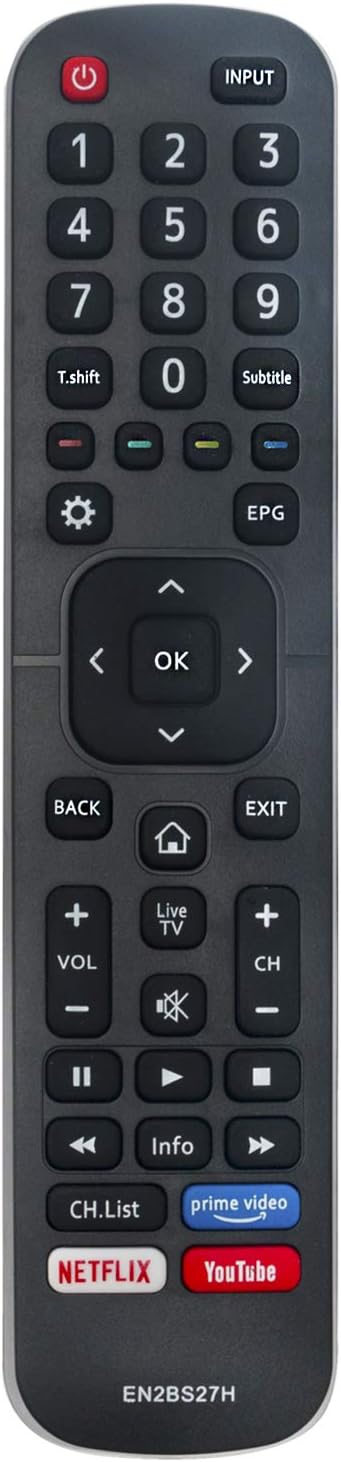 New EN2BS27H Replacement Remote Control fit for Hisense LED TV 50R5 55R5 58R5