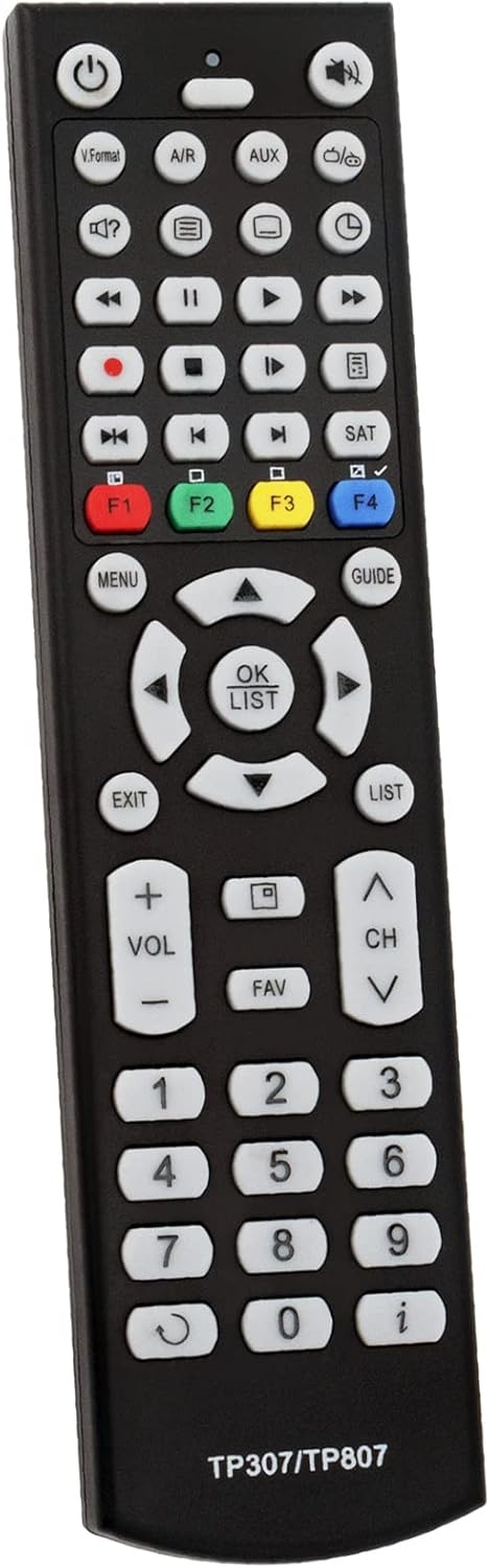 Replacement Remote TP307 TP807 fit for TOPFIELD Receiver TRF-7260 TRF-7260+ - Image 2