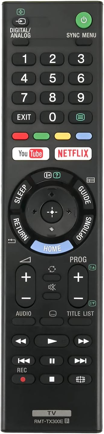 New RMT-TX300E RMTTX300E 1-493-314-11 TV Remote Control fit for Sony BRAVIA TV