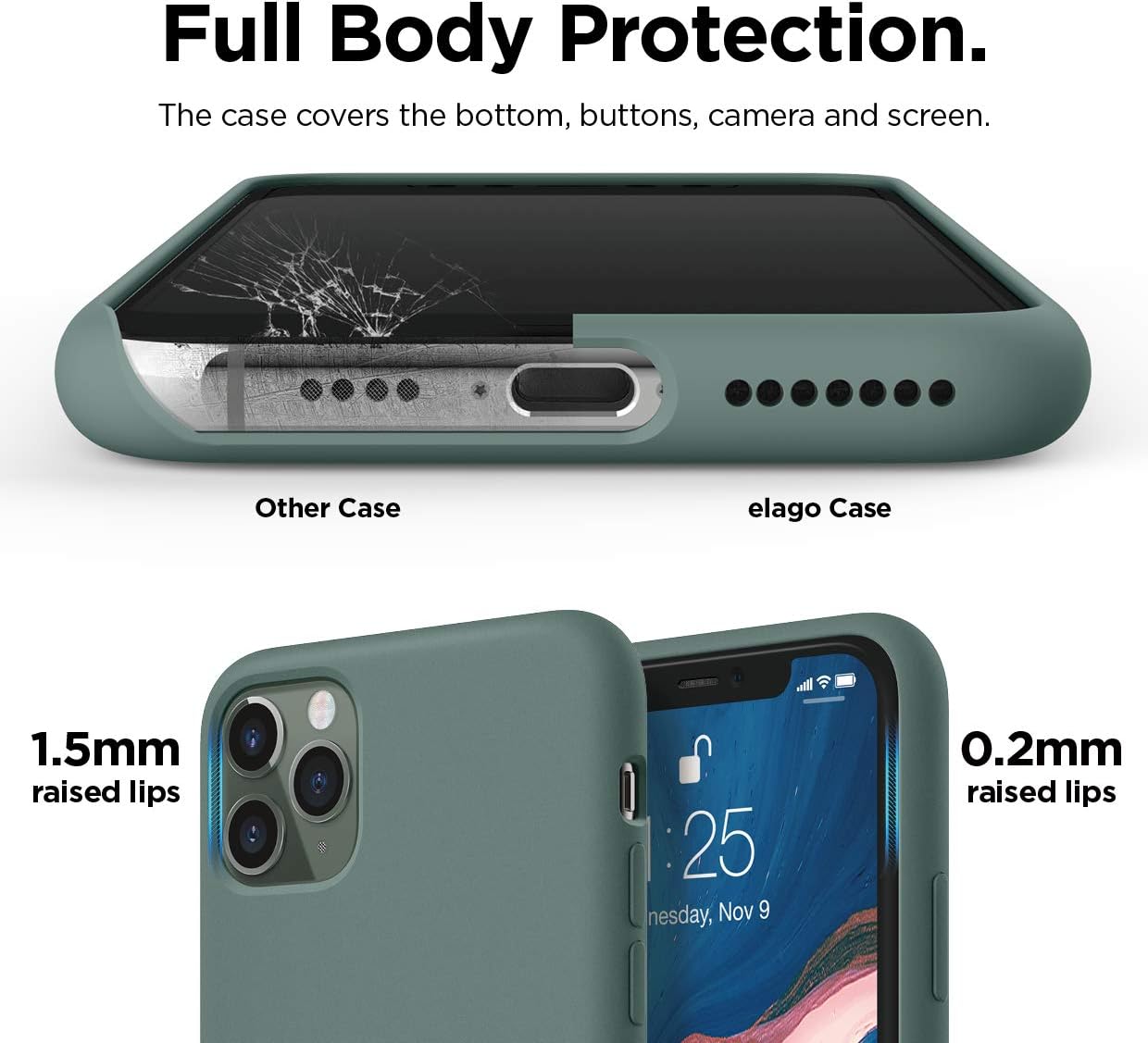 For iPhone 11 Pro Max (6.5") - Premium Shockproof Gel Rubber Case - Image 4