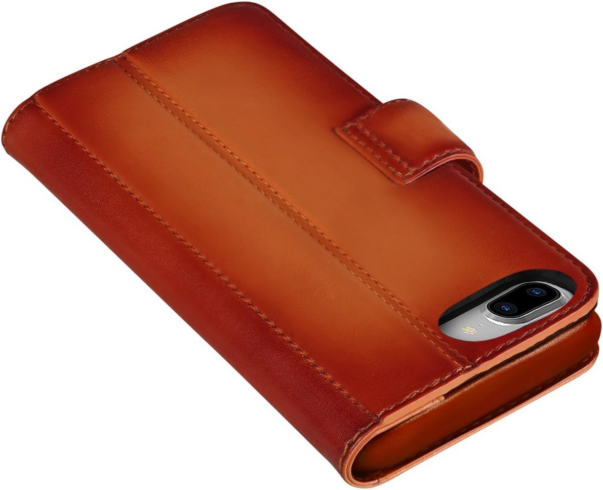 Wallet Case for iPhone 7/8 Plus - Tangerine - Image 4