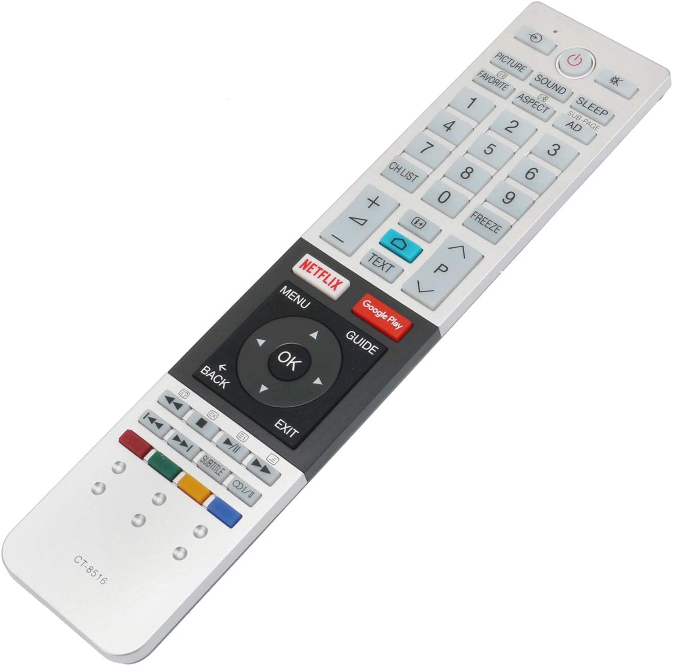 New CT-8516 Replacement Remote Control fit for Toshiba HDMI LED LCD TV 49U9750 - Image 2