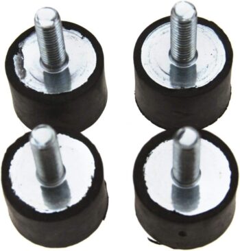 4Pcs M8 Rubber Shock Absorber Anti Vibration Isolator Mounts Car Bobbin Thread