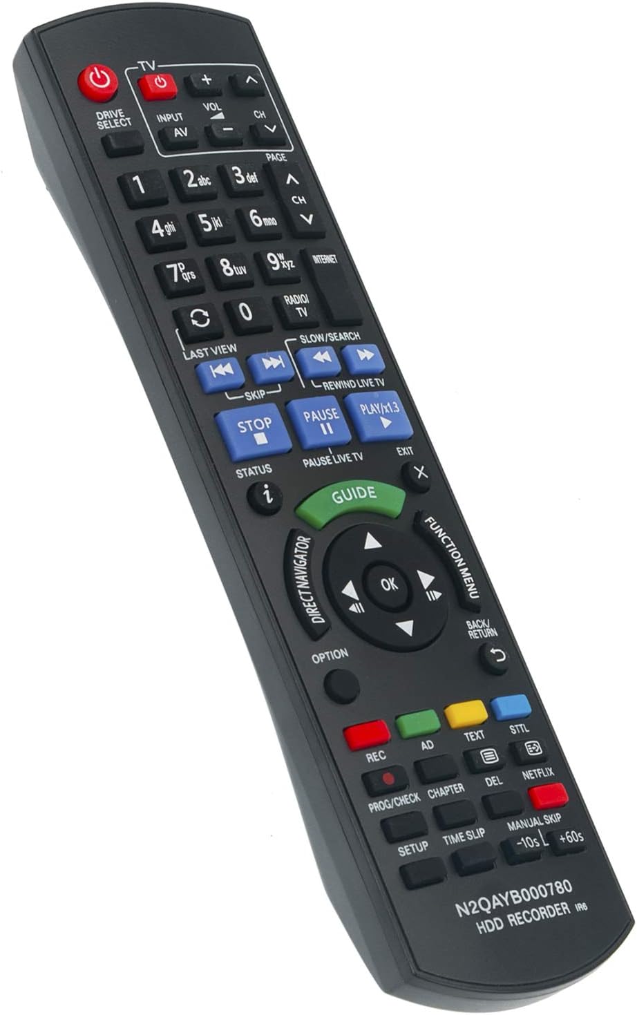 New N2QAYB000780 Replacement Remote Control Compatible with Panasonic Diga HDD - Image 2