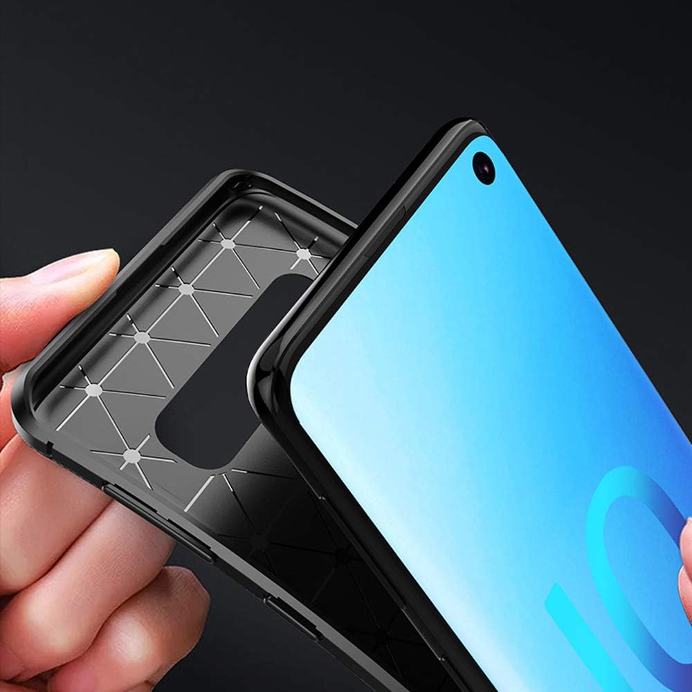 For Samsung Galaxy S10 Case, Protective Carbon Fiber Lightweight Ultra Thin Slim - Image 6
