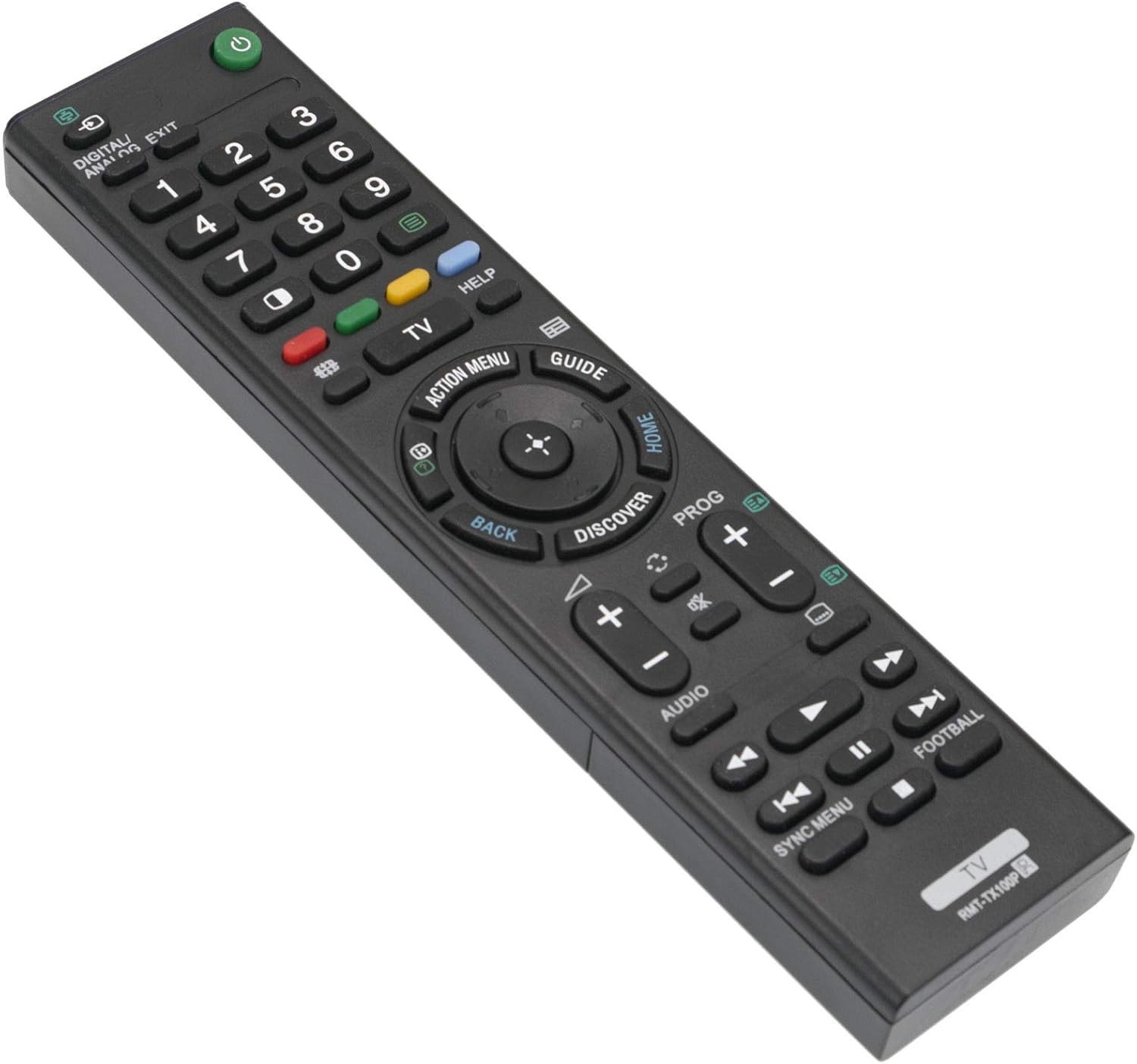 New RMT-TX100P RMTTX100P Replacement Remote Control fit for Sony Bravia TV - Image 2