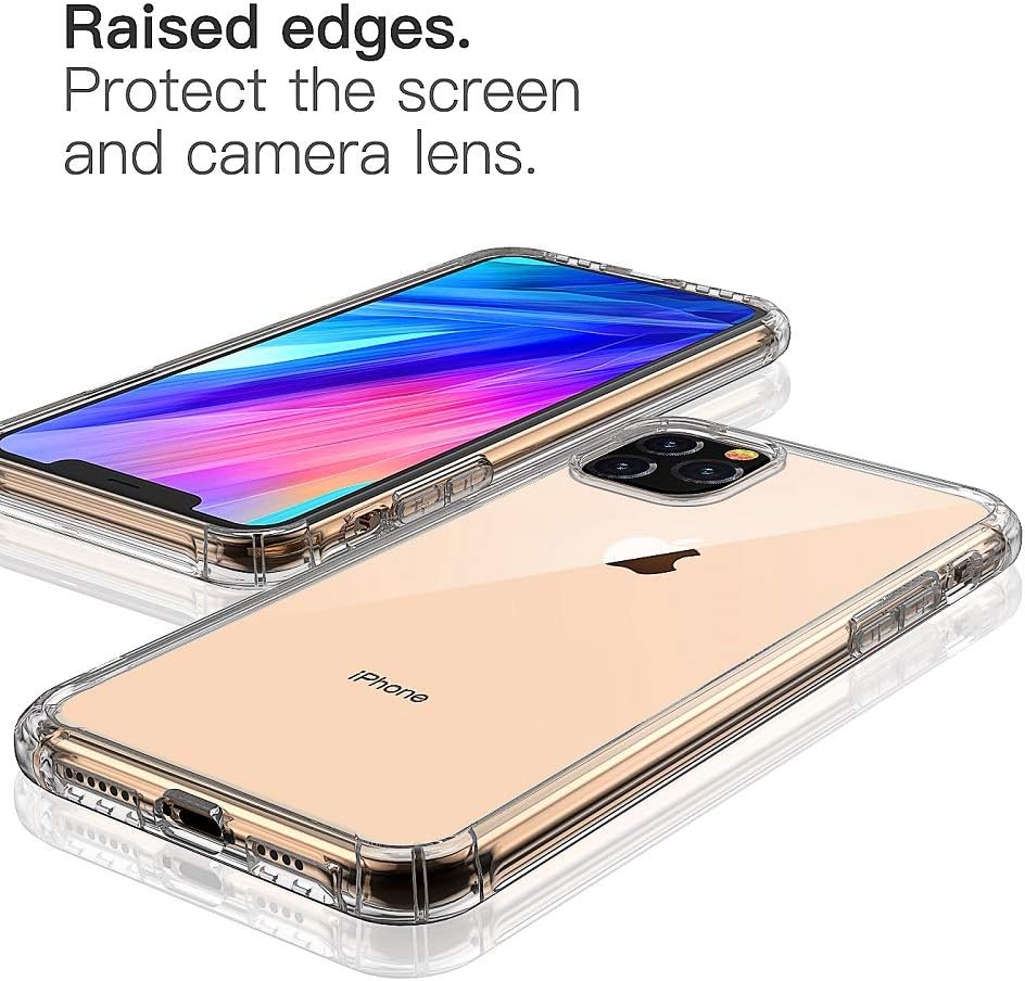 Clear Case Cover for Apple iPhone 11 (6.1 inch), Air Hybrid Slim Fit Shockproof - Image 3