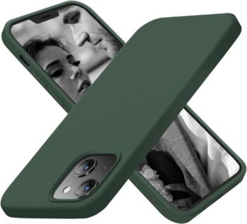 iPhone 13/14 Case, Ultra Slim Shockproof Protective Phone Case - Alpine Green