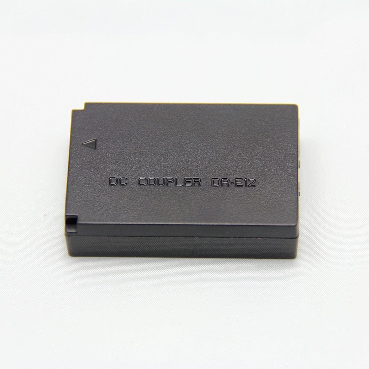 AC Adapter DR-E12 DC Coupler LP-E12 LPE12 Dummy Kit for Canon EOS M200 - Image 9
