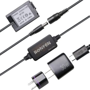 EP-5G DC Coupler Power Connector EN-EL25 ENEL25 EN-EL25a ENEL25a Dummy Battery