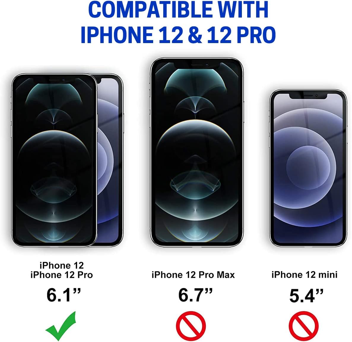 iPhone 12/12 Pro Soft Protective Shockproof Case - Blue - Image 5