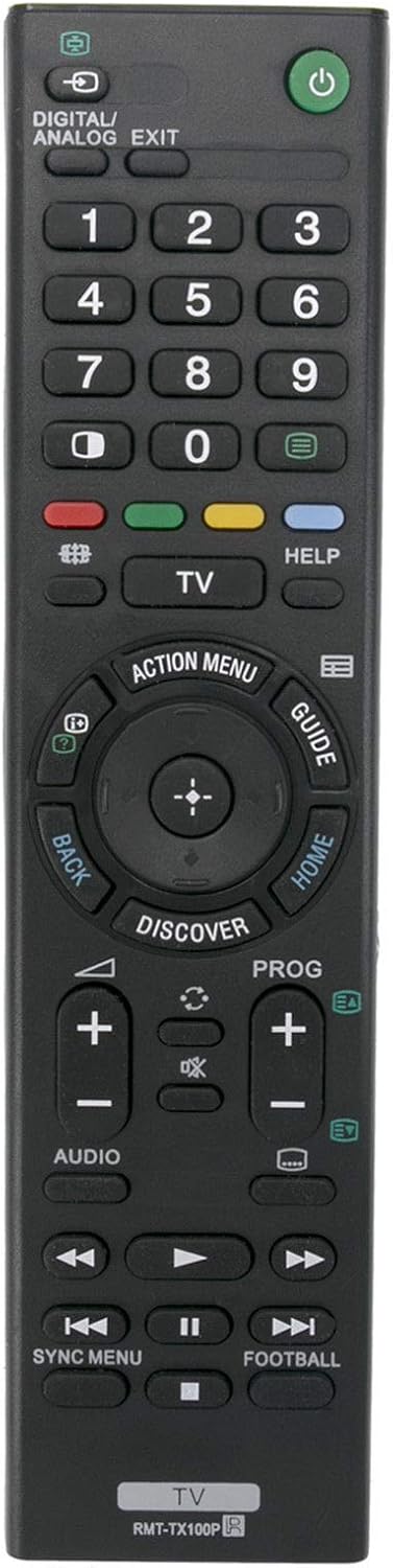 New RMT-TX100P RMTTX100P Replacement Remote Control fit for Sony Bravia TV