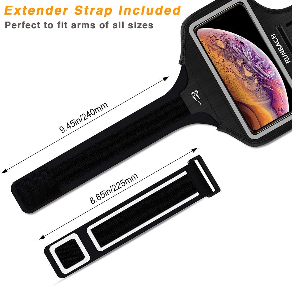 For iPhone 15/15 Pro/14/14 Pro/13/13 Pro/12/12 Pro/11/XR Sweatproof Running Bag - Image 2