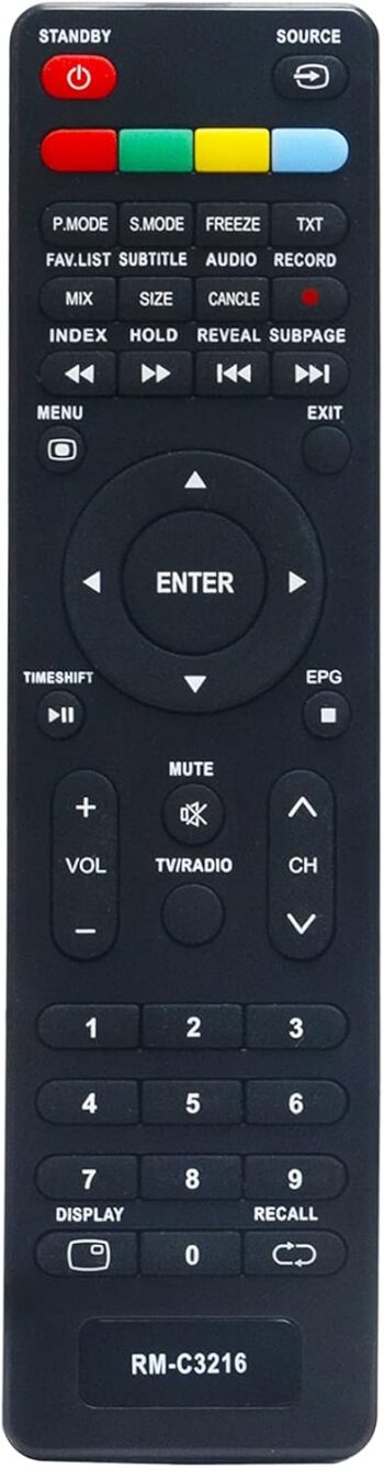 New RM-C3216 RMC3216 Replacement Remote Control Suit for JVC LED TV LT-32N386A