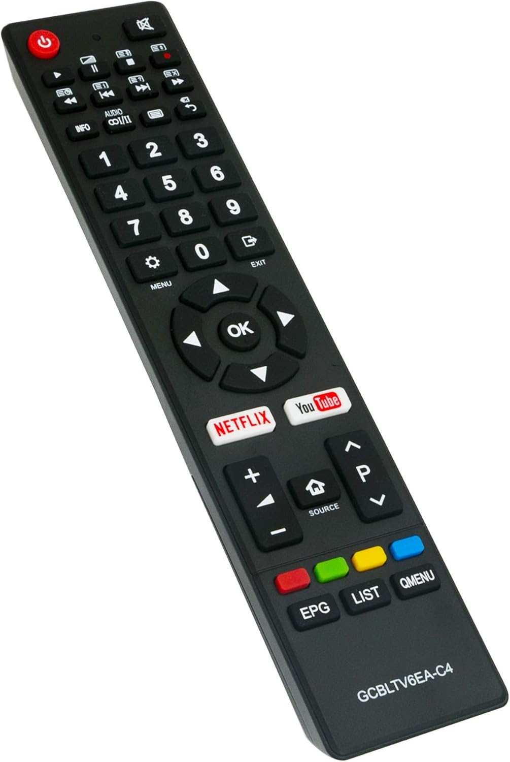 New GCBLTV6EA-C4 Remote Control with CHIQ TV U75G8 U70G8 U65G6 U55G7 - Image 2