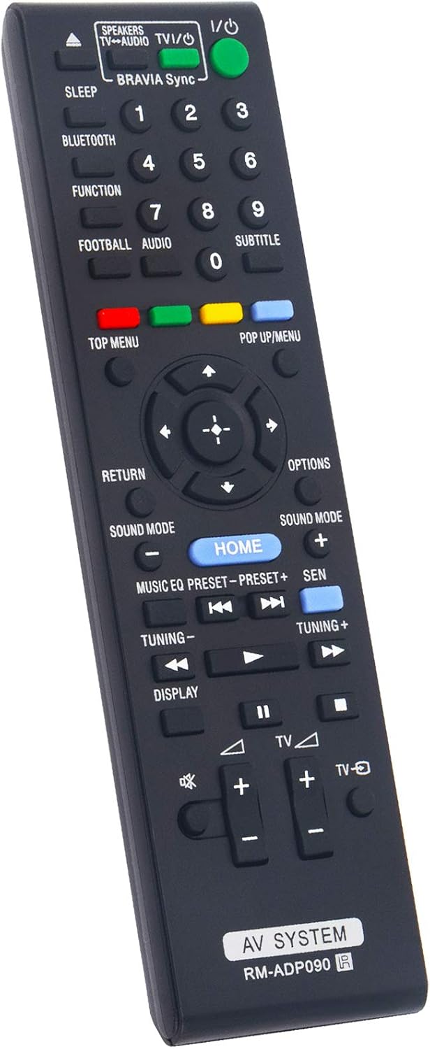 Replacement Remote Control Suit for Sony Blu-ray Disc DVD Home Theatre - Image 2