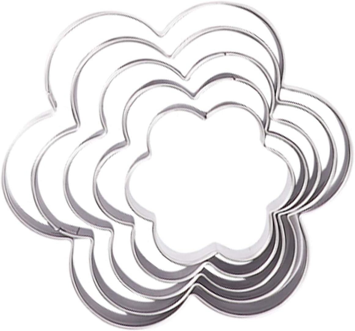 Flower Cookie Cutter, Pack of 5 - Image 2