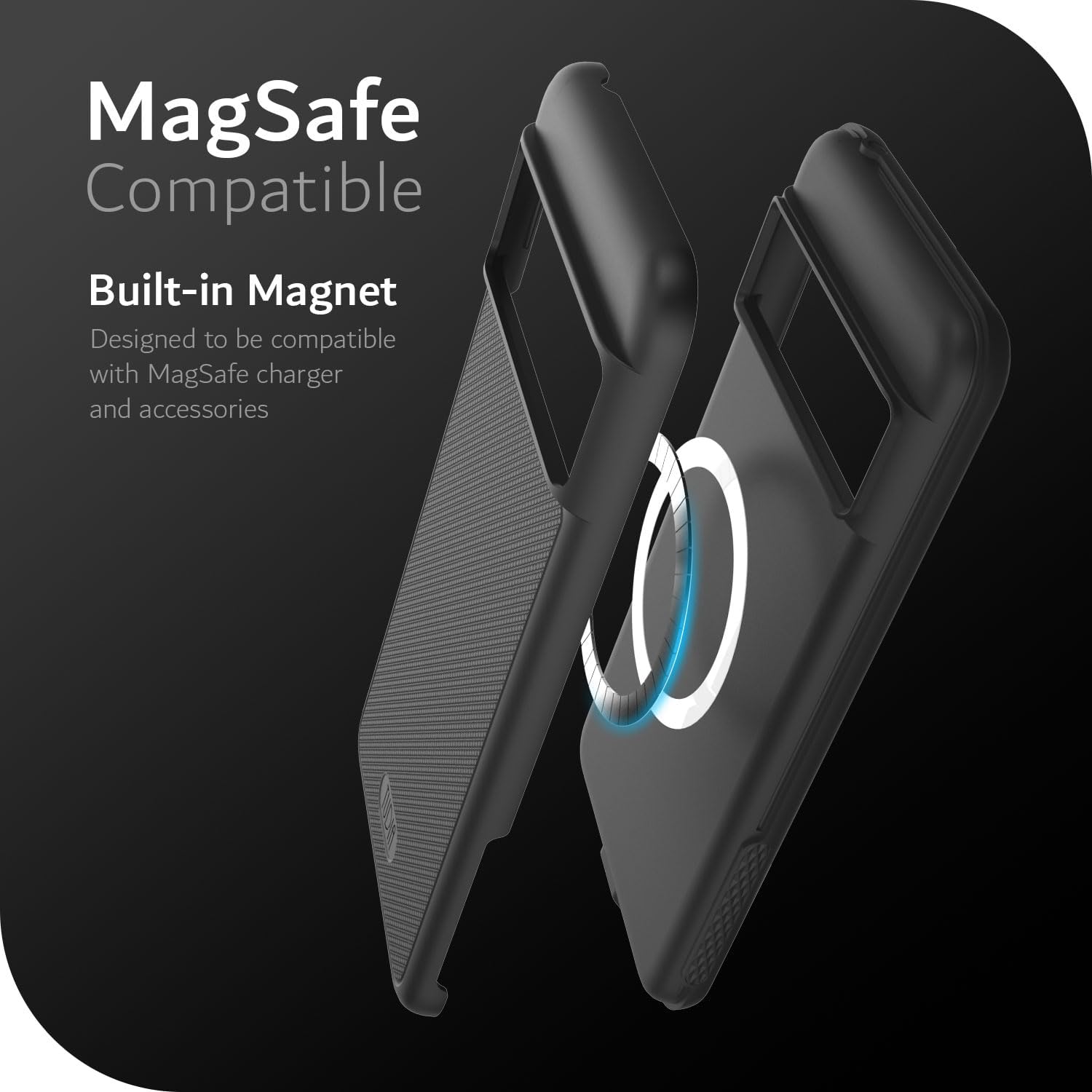 For Google Pixel 8 Pro Case 2023, MagSafe Compatible Military Grade Slim Dual - Image 3