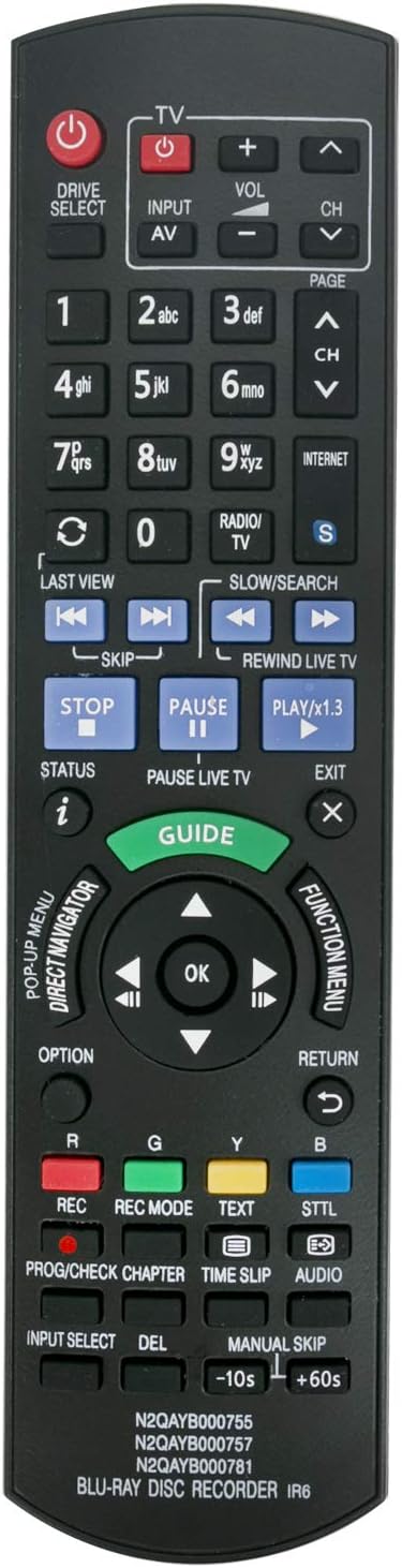 Remote Control fit for Panasonic