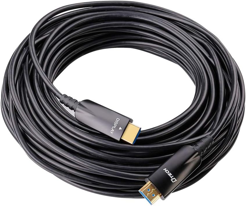 HDMI Cable with 1080p 60Hz 4K 30Hz HDMI Fiber Optic Technologies(23m,Black)-75ft - Image 5