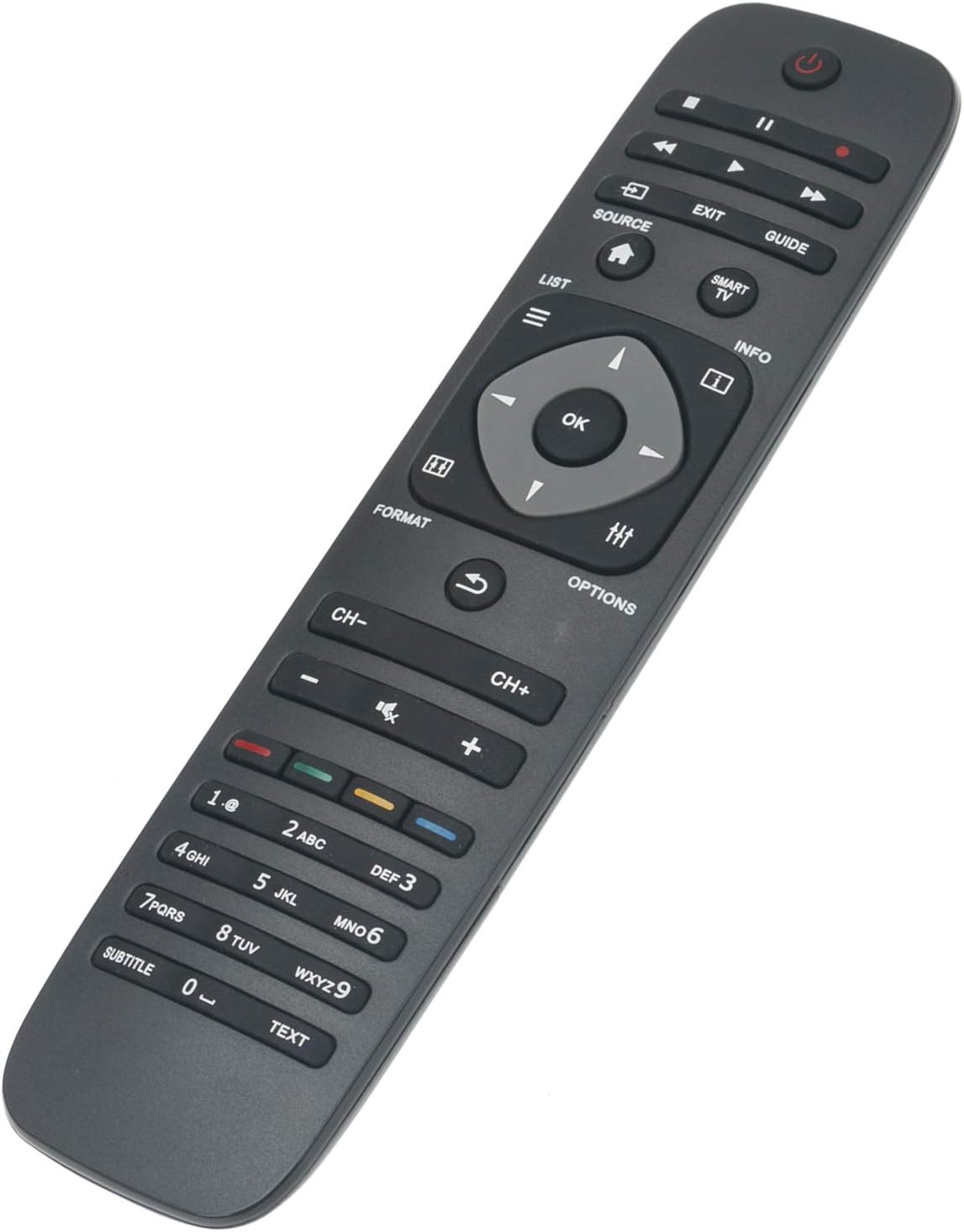 New 996590004765 Replacement Remote Control Compatible with Philips Smart LED TV - Image 3