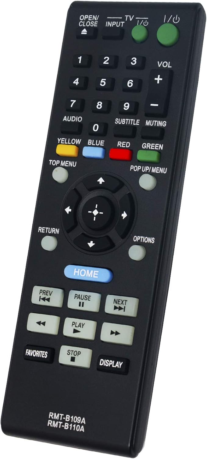 New RMT-B109A RMT-B110A Replacement Remote Control Suit for Sony Blu-ray Disc - Image 2