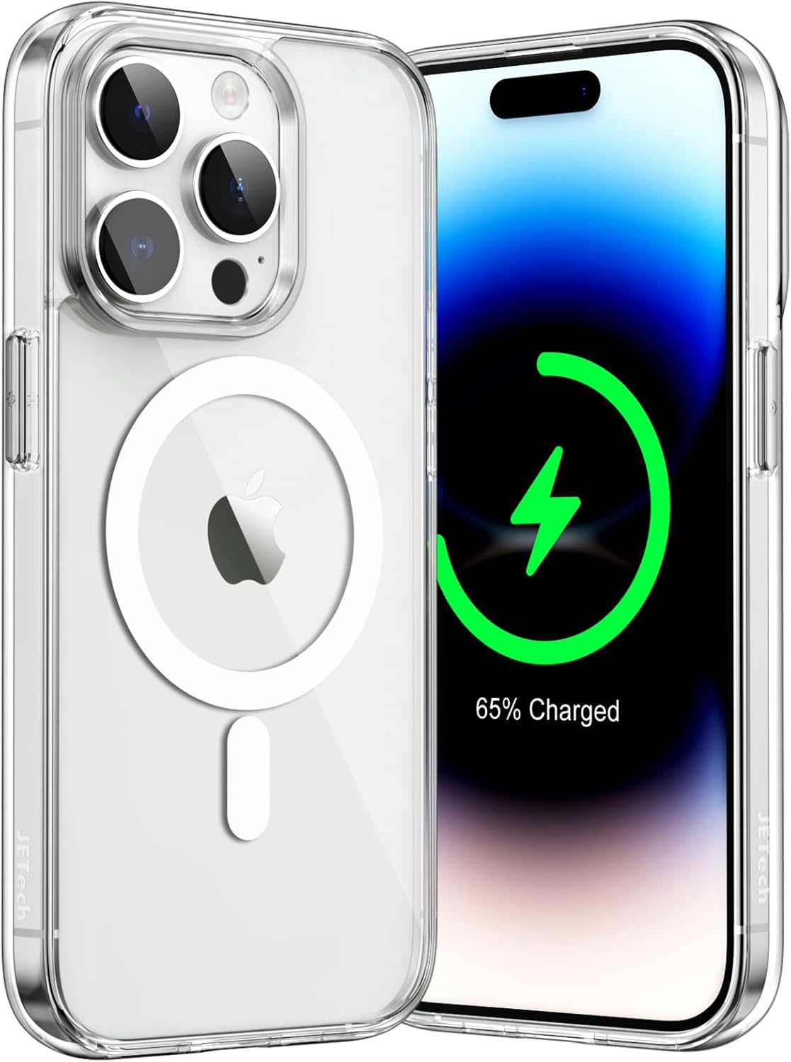 Magnetic Case for iPhone 14 Pro Max 6.7-inch Compatible with MagSafe (Clear)