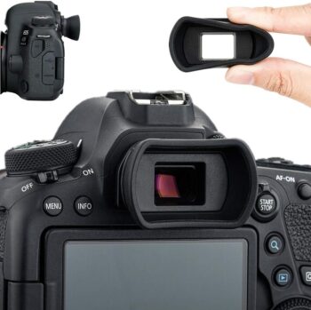 Soft Silicon Camera Viewfinder Eyecup Eyepiece Eyeshade for Canon EOS 850D 6D2