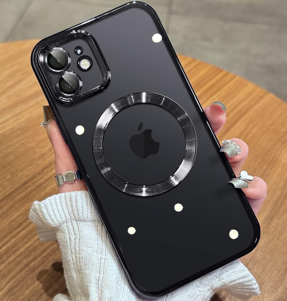 iPhone 11, Military Grade Clear Magnetic Slim Protection Case w Camera Protector