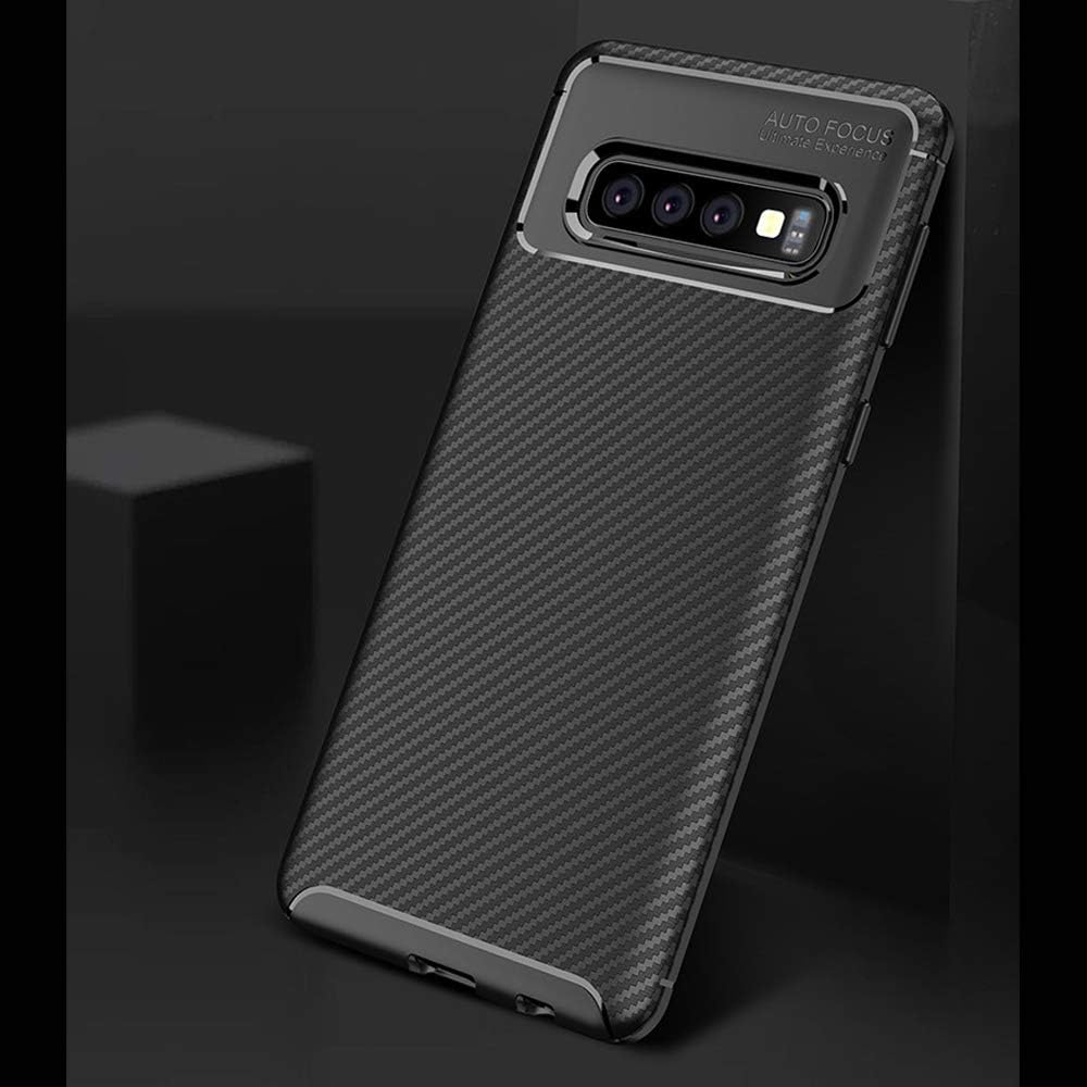 For Samsung Galaxy S10 Case, Protective Carbon Fiber Lightweight Ultra Thin Slim - Image 2