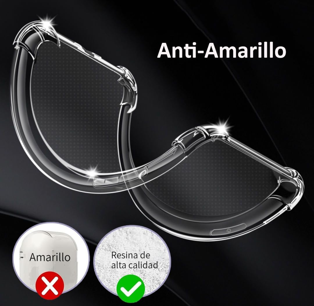 For Google Pixel 7A Clear TPU Four Corners Protective Case - Transparent - Image 6