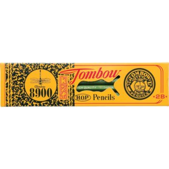 Tombow 8900 Drawing Pencil, 2B,Graphite 12-Pack