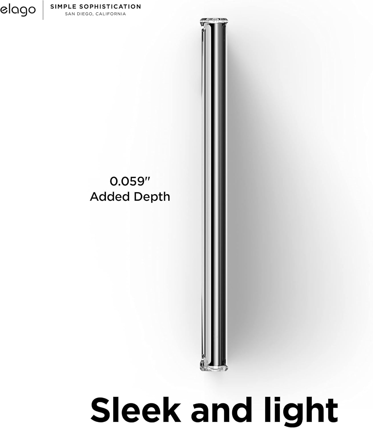 Hybrid Clear Case for Samsung Galaxy S22 Ultra (6.8"), TPU (Transparent) - Image 8