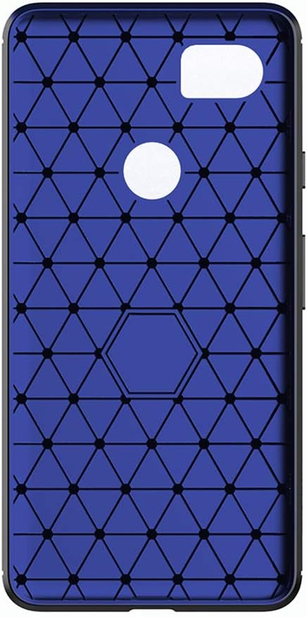 Google Pixel 2XL Slim Thin Case with Tempered Glass Screen Protector Cover - Image 3