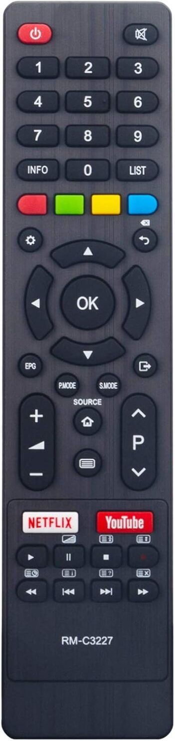 New RM-C3227 RMC3227 Remote Control for JVC LED Smart TV LT-40N5105A LT40N5105A