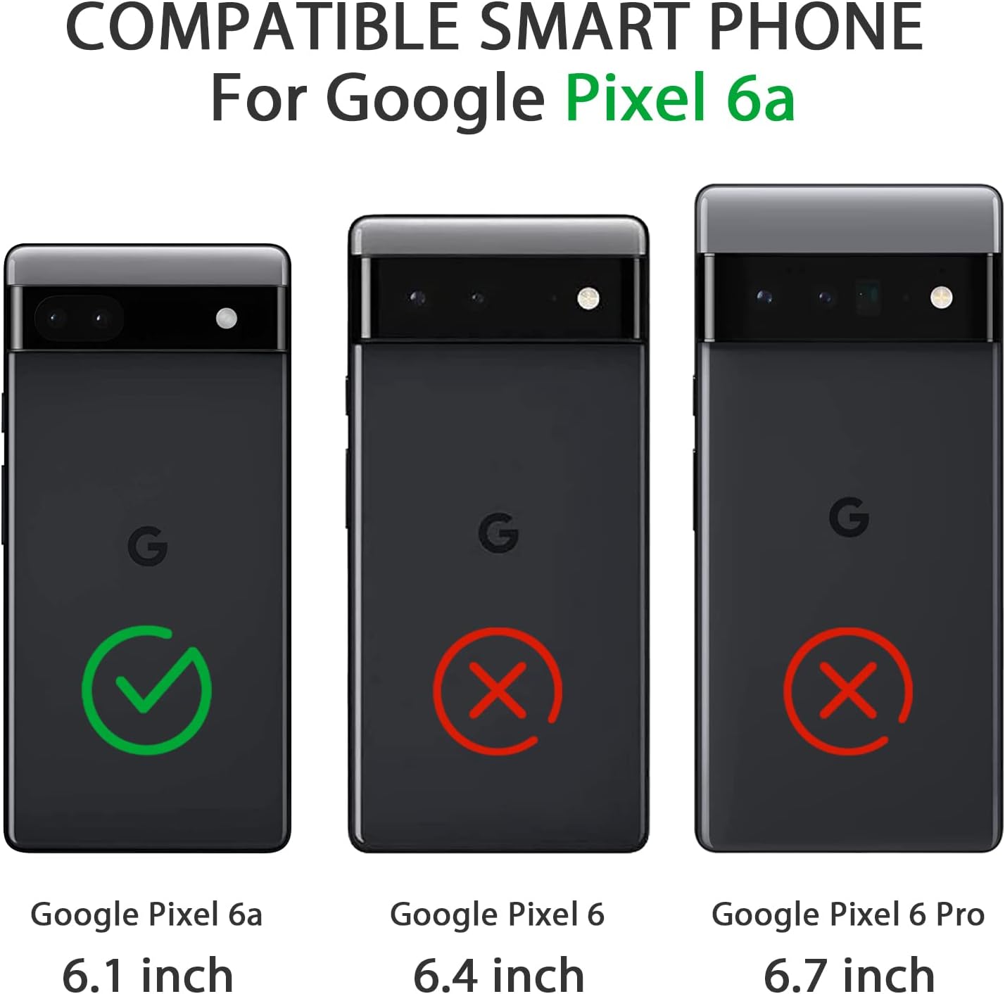 For Google Pixel 6A (2022), Rubber Dust-Proof Shockproof Scratch Resistant - Image 5
