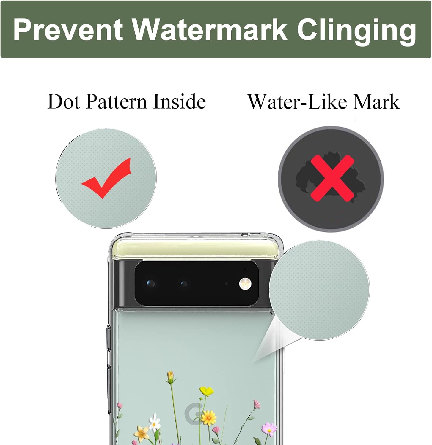 For Google Pixel 6 Clear, Soft TPU Shock Absorption Protective Back Cover Case - Image 7