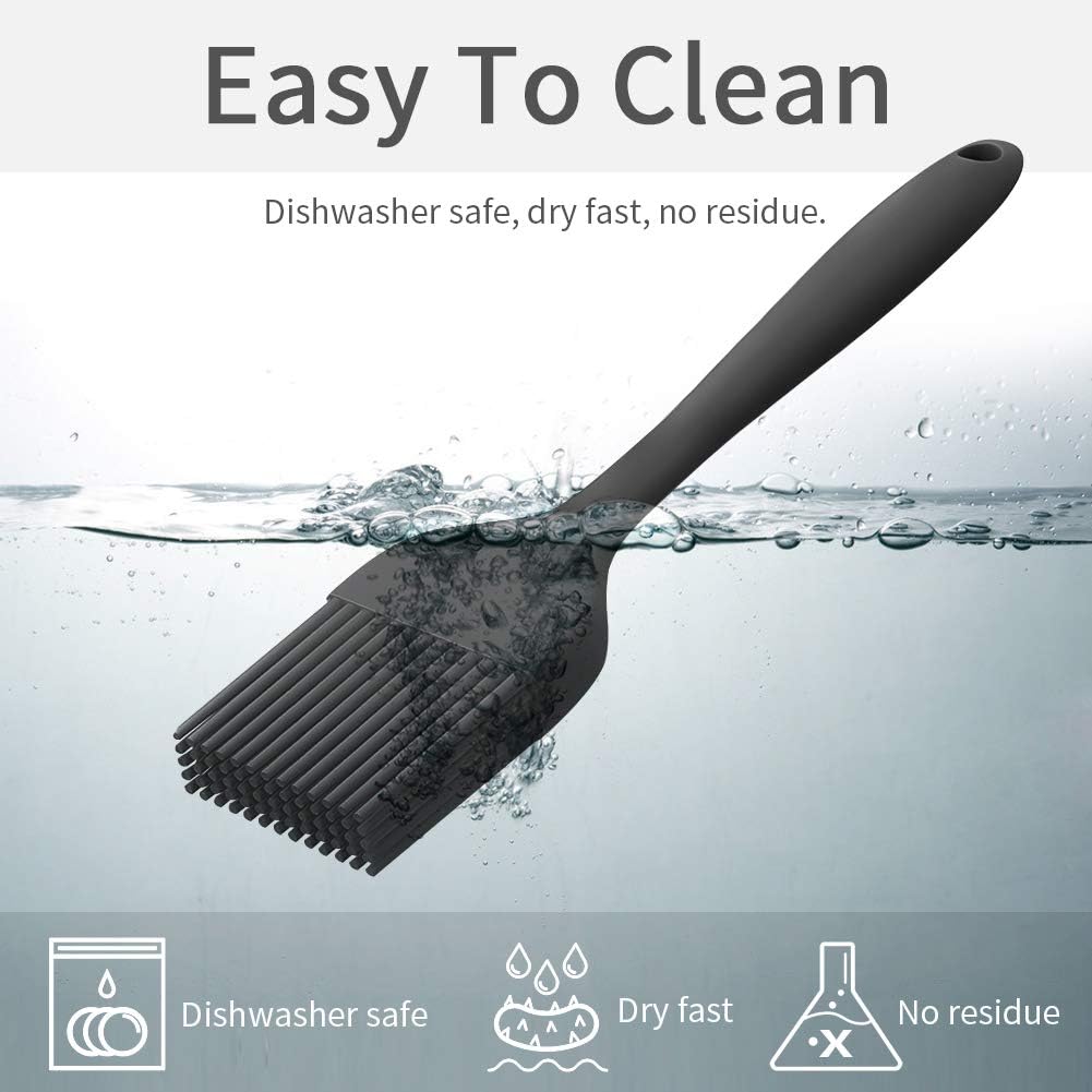 Silicone Basting Pastry Brush - Cooking Brush for Oil Sauce Butter Marinades - Image 5