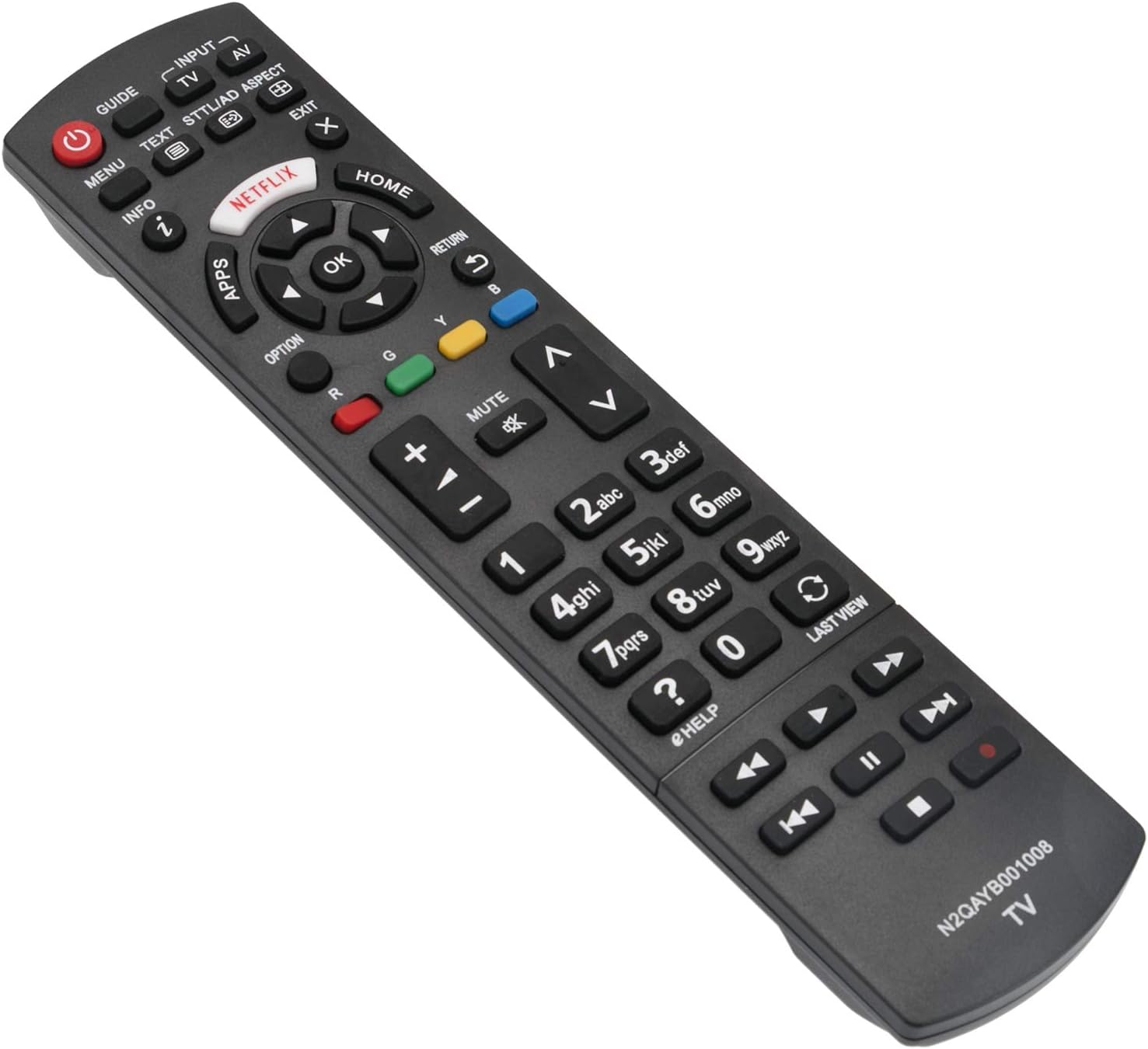Replacement Remote Control fit for Panasonic Viera LED TV TH-40CS61 - Image 3