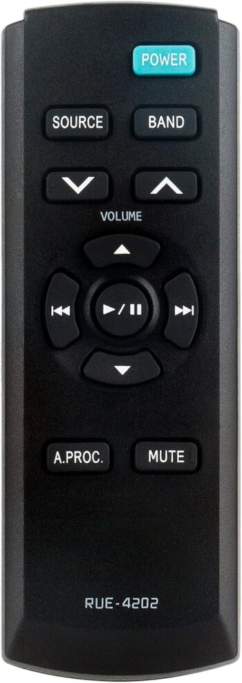 Replacement Remote for Alpine CD Receiver CDA-9883R CDA-9885 CDA-9886M