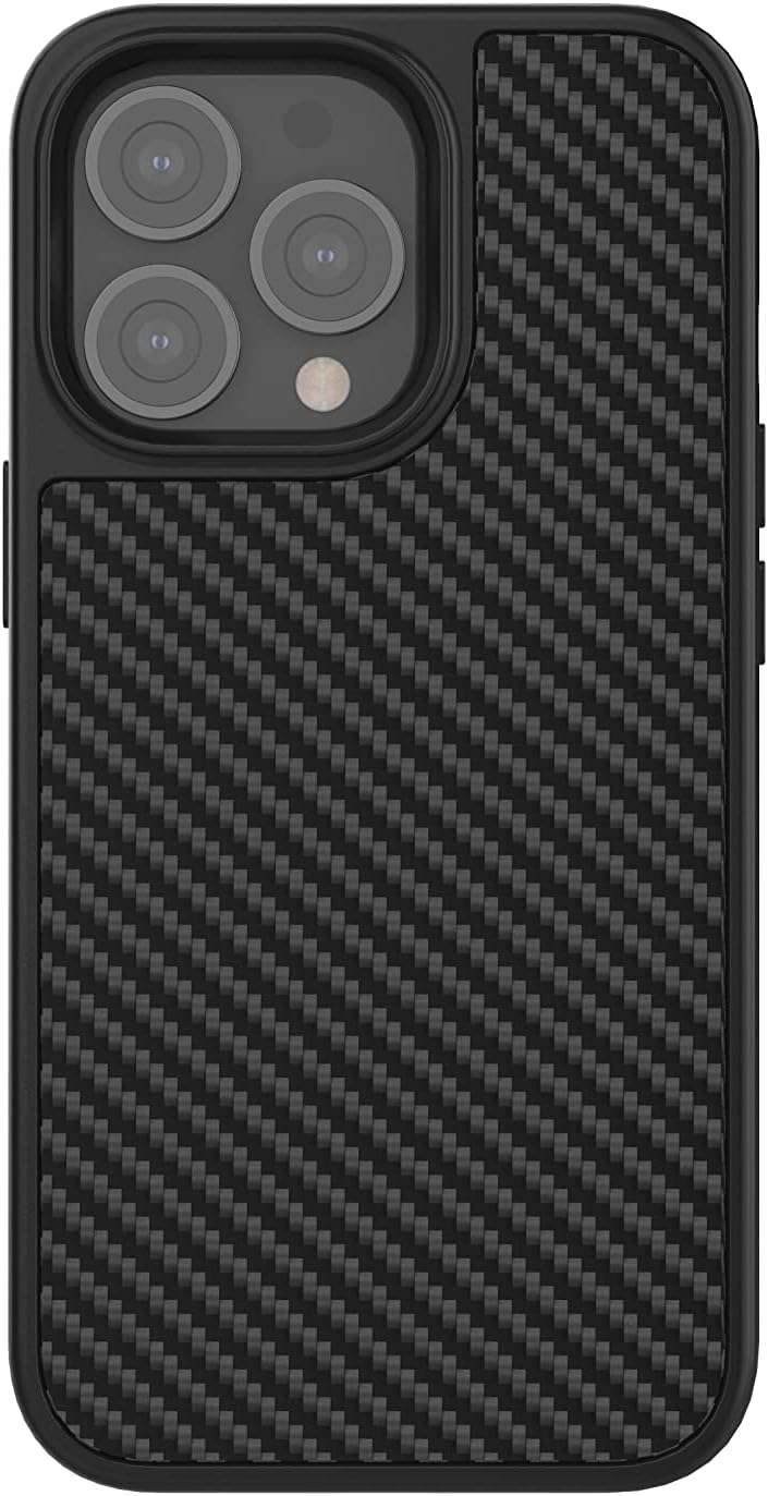 Protective Case for iPhone 13 Pro Max, Black/Kevlar