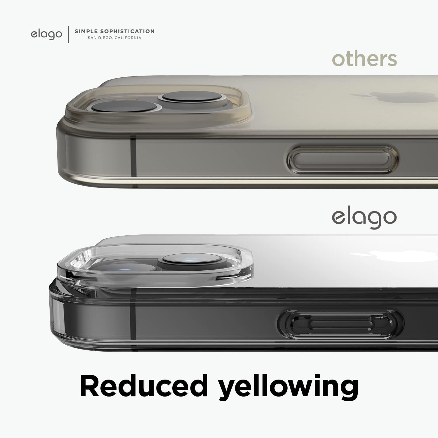 Hybrid Clear Case Compatible with iPhone 14 Plus Case (6.7"), Shockproof - Black - Image 4