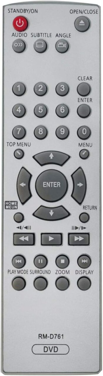 Remote fit for Pioneer DVD Player DV-250 DV-251 DV-260 DV-263 DV-270